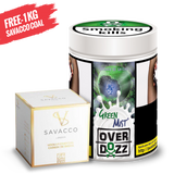 OverDozz Green Mist (Tropical Gum) Flavour (Free 1kg Coal)