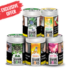 Overdozz Pack of 5 Flavours