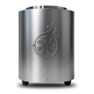 Shisha Turbine Neo Polished Stainless Steel (Free Coal)