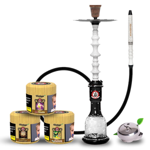 Starbuzz Wood Line Challenger - White with Black Stripes