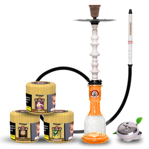 Starbuzz Wood Line Challenger - White with Orange Stripes