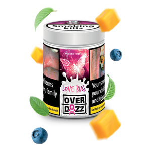 OverDozz Love Bug (Tropical Fruits and Mint) Flavour