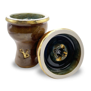 Savacco 14ct Shisha Bowl - Brown Gold