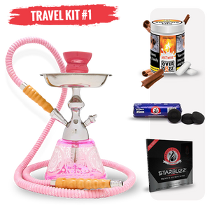 Starbuzz Phoenix Hookah Starter Kit - Pink