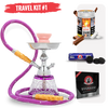 Starbuzz Phoenix Hookah Starter Kit - Purple