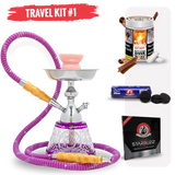 Starbuzz Phoenix Hookah Starter Kit - Purple