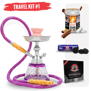 Starbuzz Phoenix Hookah Starter Kit - Purple