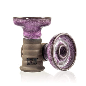 OverDozz Premium Phunnel Bowl G2-B Black Clay - Lilac