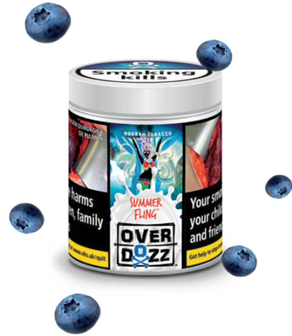 overdozz tobacco Dopamine Hookah Shisha Overdozz Tobacco Double Trouble 50