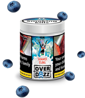OverDozz Summer Fling (Blueberries and Mint) Flavour
